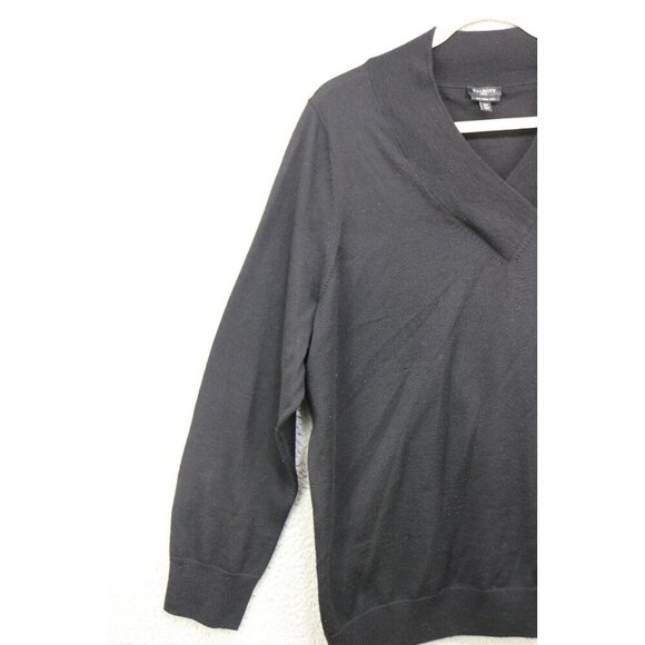 Talbots Long Sleeve 100% Pure Merino Wool V-Neck Sweater-Size 3X - Picture 3 of 9